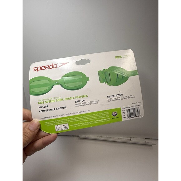 Speedo Set Of 2 Kids Ages 3-6 Water Swim Googles New - Picture 6 of 7